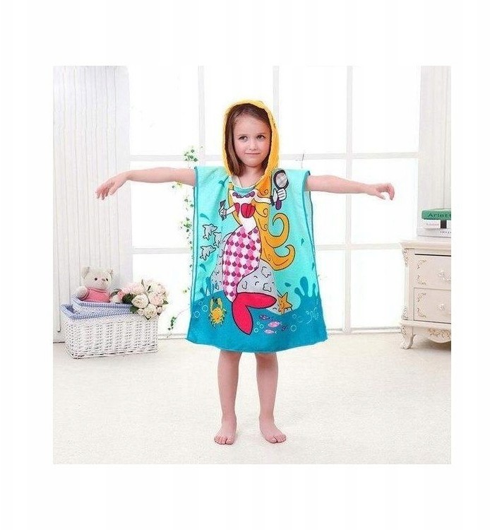 Ręcznik Plażowy Peleryna dziecięca PEL01WZ6