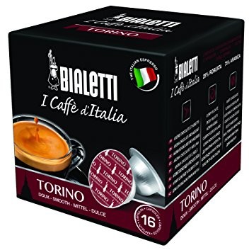 Bialetti 96080095/m kapsułek do parzenia kawy Torino, aluminium, 16 sztuki 6760