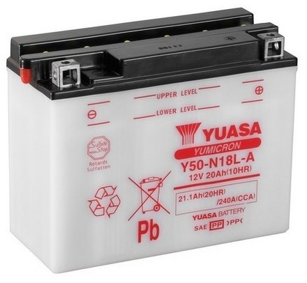 YUASA BATTERY SALES (UK) LTD Akumulator YUASA BATTERY SALES (UK) LTD Y50-N18L-A