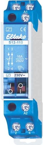 Eltako wyłącznikiem 1Z, 1s 16 A, 24 V AC S12  110  24 V, 1393713 1393713