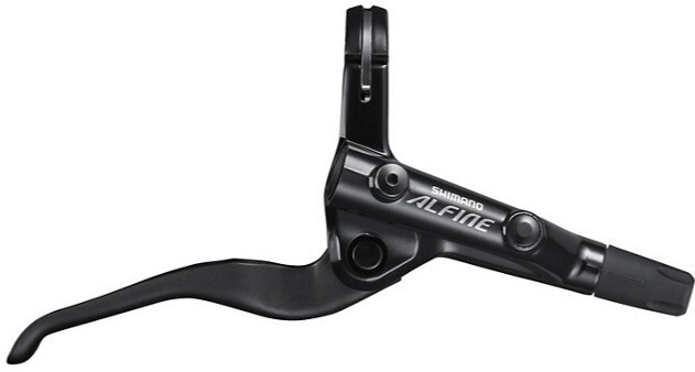 Shimano Alfine BL-S7000 Dźwignia hamulca I-Spec EV prawa, black 2020 Dźwignie hamulców tarczowych E-BLS7000RL