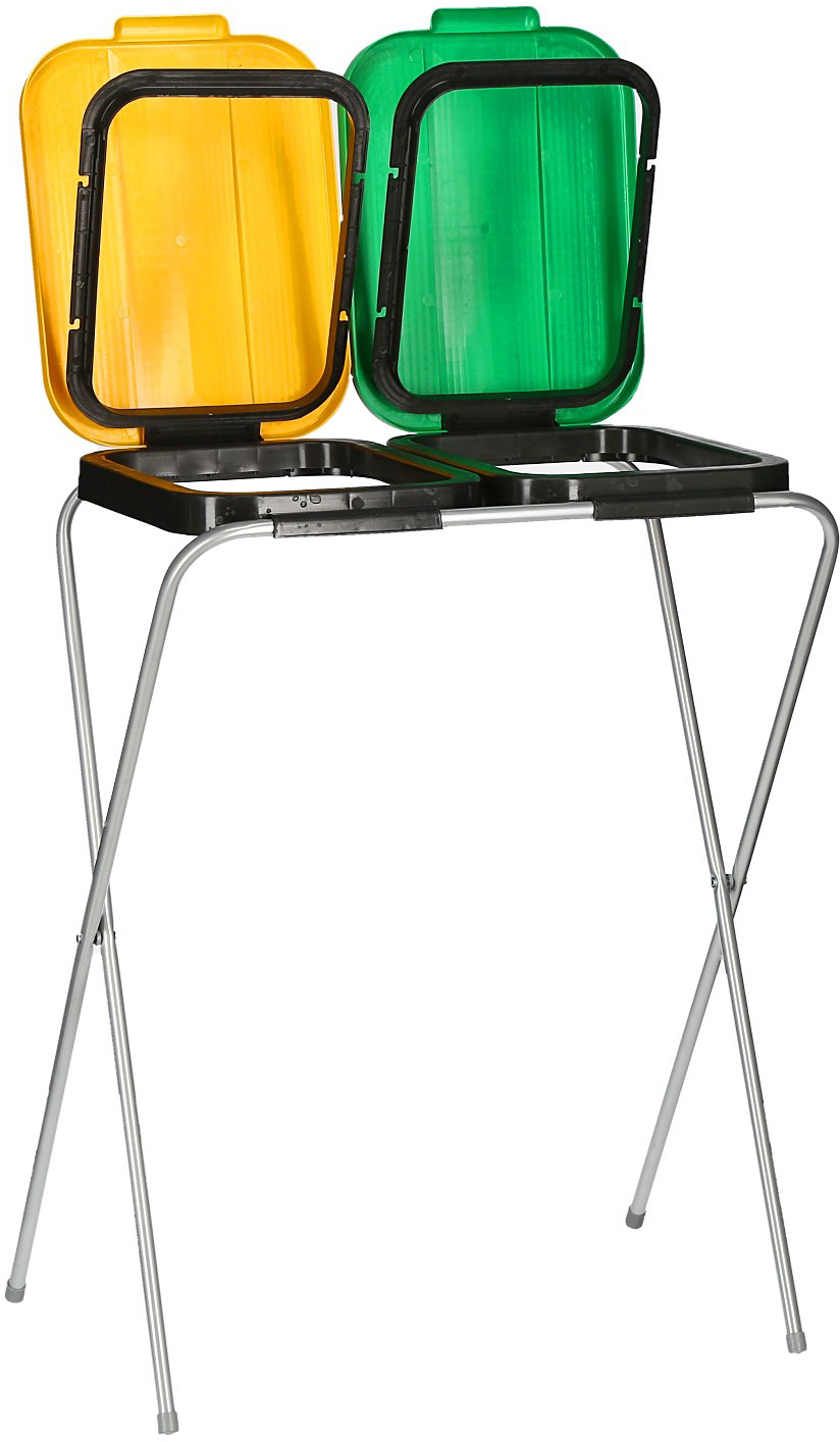 Stojak Na Worki Do Segregacji Śmieci Stelaż Kosz 2