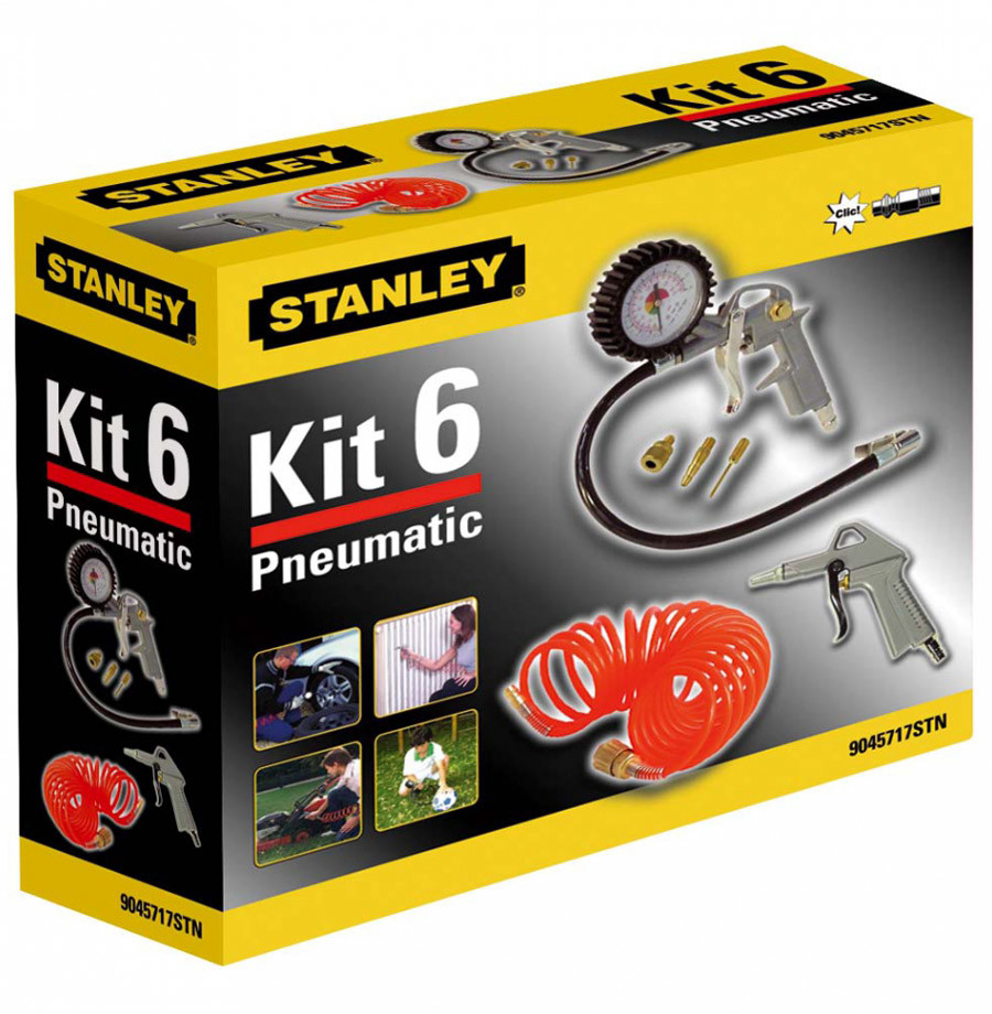 Stanley Zestaw narzędzi pneumatycznych Stanley Kit 6 9045717STN
