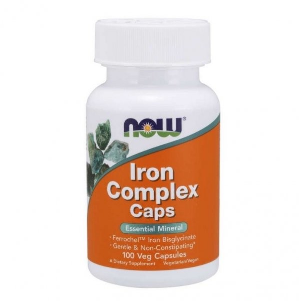 Now Foods Foods FOODS Iron Complex (kompleks żelaza) 100 kaps. NW279