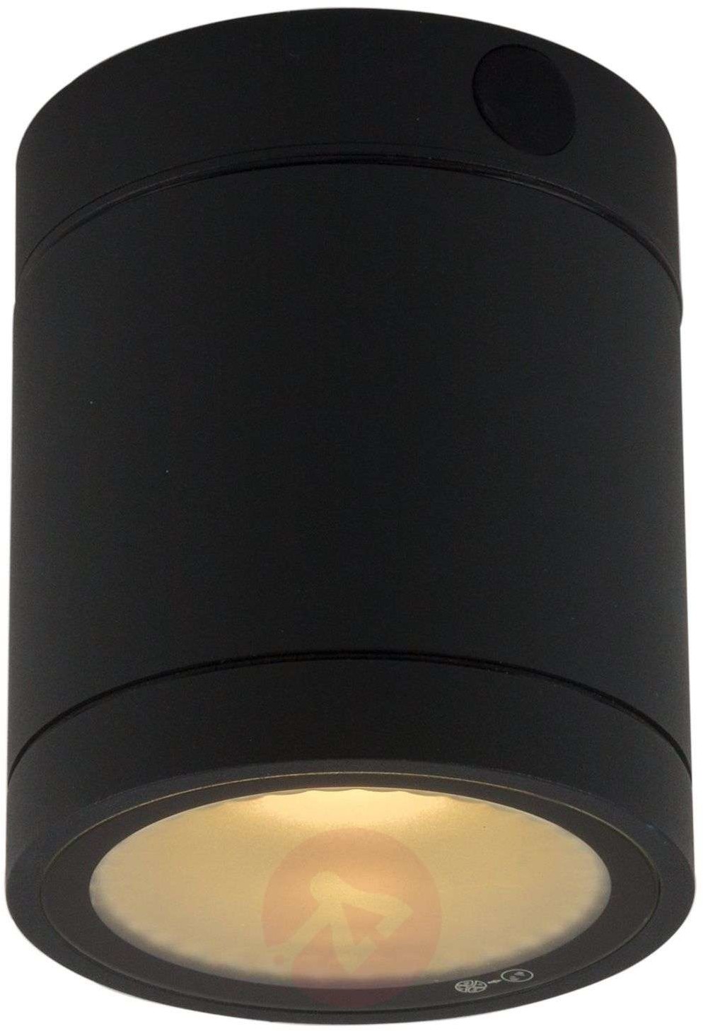 Heitronic Lampa sufitowa LED Negro na zewnątrz