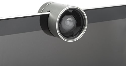 Zoom aiino aiino SawHet obiektyw szerokokątny HD, obiektyw do wideokonferencji, soczewka aparatu, MacBook i iPad, Skype, FaceTime, Google Meet, aluminium, idealny do spotkań, wysokiej jakości srebrny 1