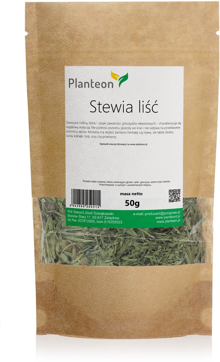 Planteon Stewia liść 50g 2-0400-01-3