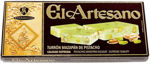 El Artesano Turron Mazapan de Pistacho El Artesano 200g 3A7F-265AC