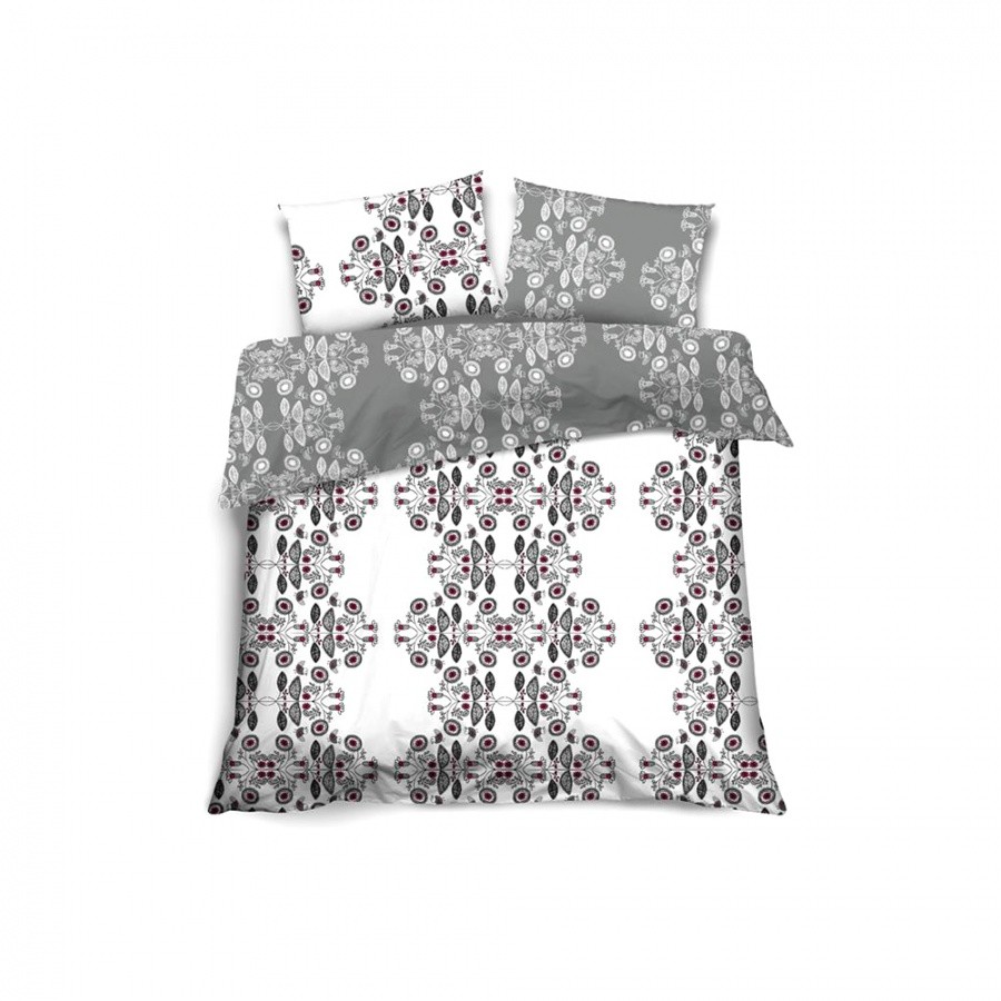 Fl1 POŚCIEL SATYNA DOLCE VITA 220X200CM/2x70X80CM ETHNIC 80S-KPL-SAT-ET/2