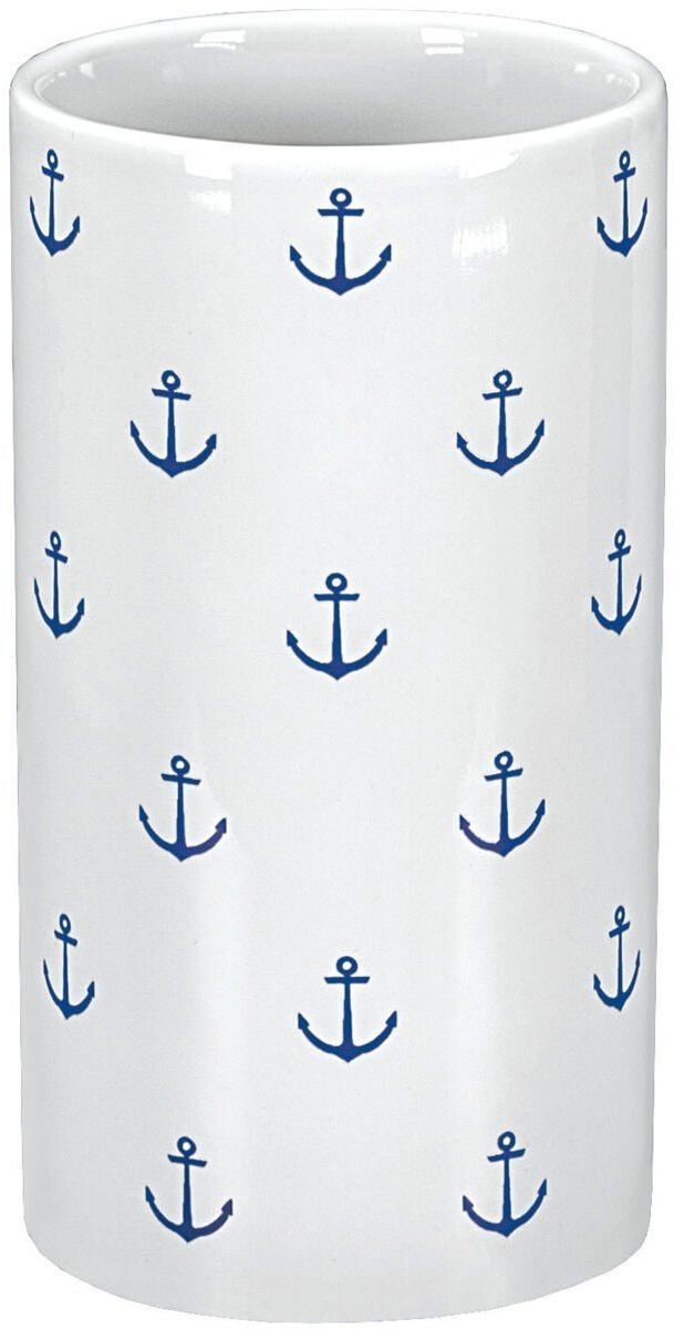 Kleine Wolke Kubek na szczoteczki do zębów Anchor Dark Blue 4004478279629