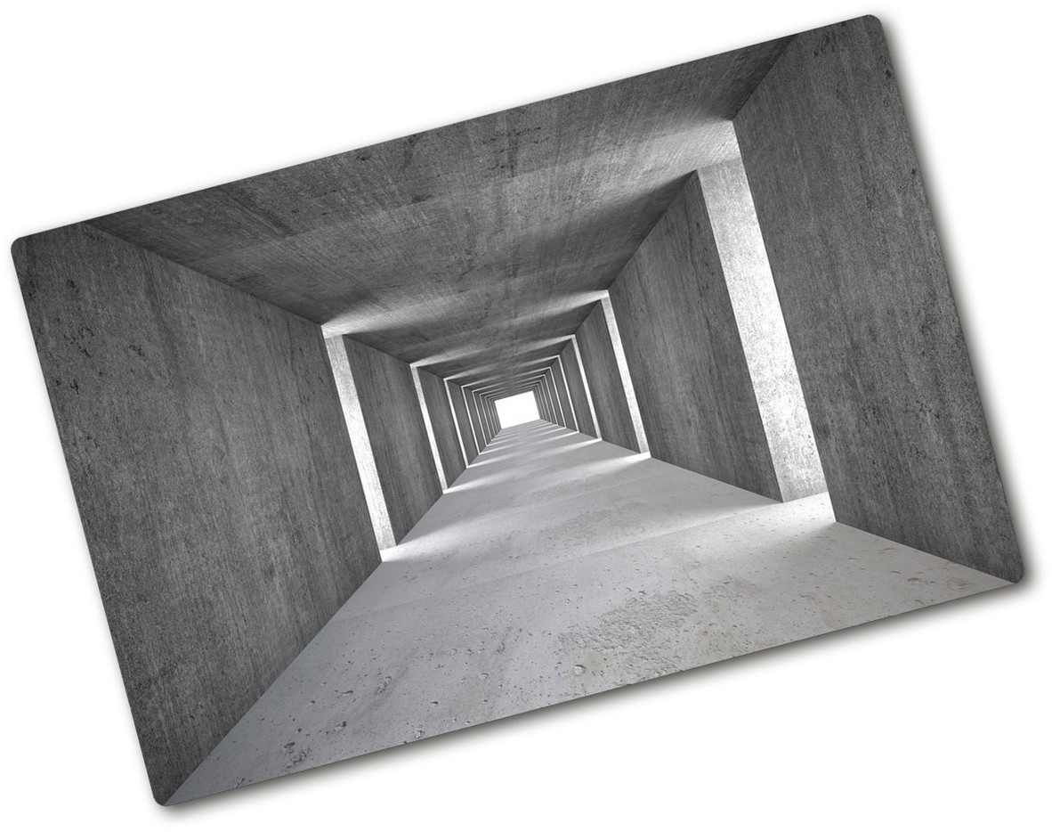 Deska do krojenia szklana Betonowy tunel