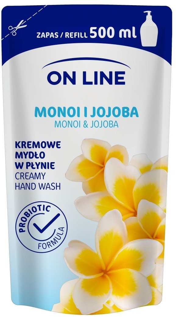 On Line FORTE SWEEDEN Mydło kremowe w płynie Monoi i Jojoba - uzupełnienie 500ml 132758