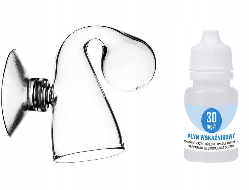 Indykator CO2 Nano z płynem wskaźnikowym 30mg/l