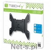 Techly Techly Uchwyt ścienny do TV LCD/LED/PDP 13-37 35 kg VESA slim czarny (301351)
