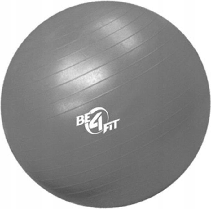 Be4fit Piłka gimnastyczna__ Be4Fit_ Szara_srebrna__ 65 cm