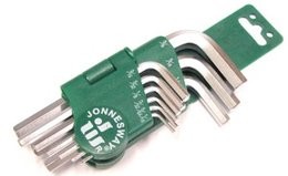 Jonnesway Imbusy calowe 9 elementów