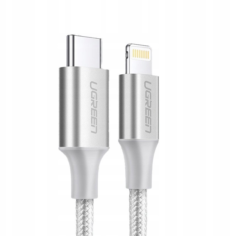 UGREEN kabel przewód Usb Typ C Lightning Mfi 1 m