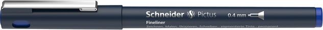 Schneider fineliner permanentny Pictus 0,4 mm stal nierdzewna niebieski twm_972860