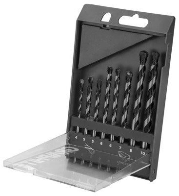 Graphite Zestaw wierteł do betonu 57H351 8 elementów)