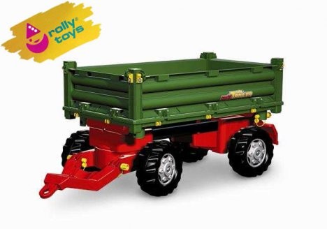 Rolly Toys Rolltoys Przyczepa Multi Trailer 2 osie 4006485125005