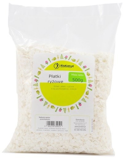 KruKam Płatki ryżowe 500g