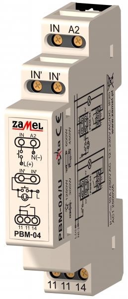 Zamel Przekaźnik napięciowy PBM-04/U EXT10000067