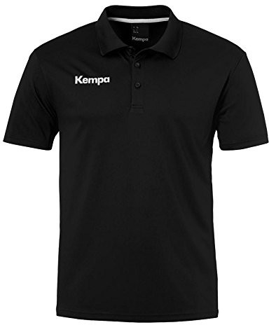 Kempa Poly koszulka polo męska, czarny, S 200234806