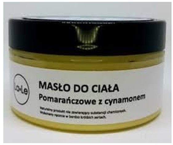 La-Le La-Le Masło do ciała Pomarańczowe z cynamonem 100ml