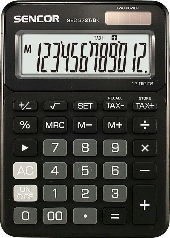 SENCOR Kalkulator SEC 372T/BK