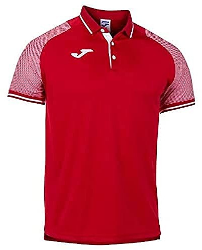 Joma Męska koszulka polo Essential II czerwony czerwony XXXXXXS 101509.602