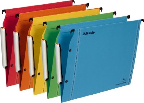 Esselte 49959 wielopozycyjne zakładki, A4, różne kolory, 10 sztuki 49959