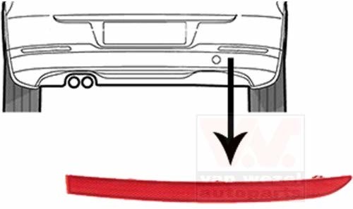 VAN WEZEL 5745940 reflektor przedni 5745940