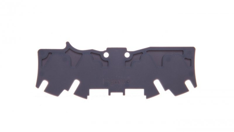 Legrand Osłona końcowa złączek szynowych 2-przewodowych Viking szara 037588 037588