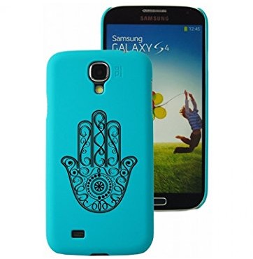 Samsung Mocca Design Mocca Design CSA028 twarde etui ochronne do Galaxy S4 (kauczuk) niebieskie CSA028 bleu