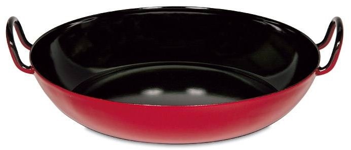 Riess Patelnia ceramiczna do piekarnika 30 cm czerwona Classic