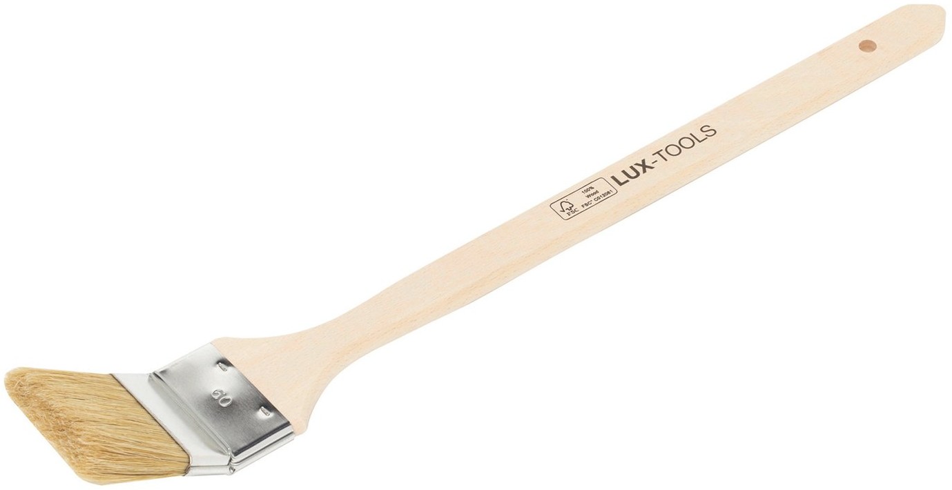 LUX-TOOLS LUX Pędzel krzywak do farb dyspersyjnych Basic 60 mm