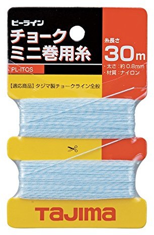 Tajima Naoto do urządzenia sznur do Chalk Rite uderzenia 0,5 MM X 30 m, 1 sztuki, Taj-54340 TAJ-54340
