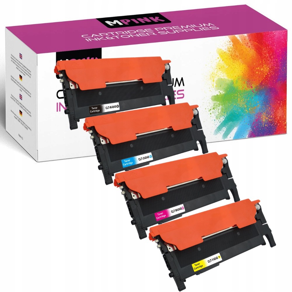 4x Toner do Samsung C430W C480W C480FW CLT-K404S