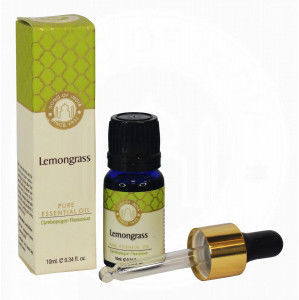 Song of india Olejek eteryczny z aplikatorem - Trawa Cytrynowa (Cymbopogon flexuosus), 10 ml. Luxurious Veda Song of India