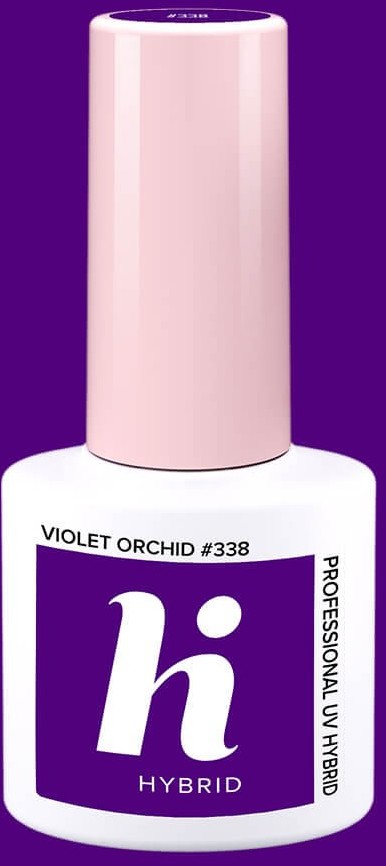 338 Lakier Hybrydowy VIOLET ORCHID 5ml 5902751425789