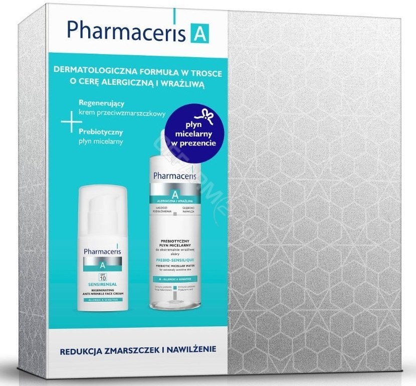Dr Irena Eris Pharmaceris A promocyjny zestaw sensireneal regenerujący krem przeciwzmarszczkowy 50 ml + sensilique prebiotyczny płyn micelarny do ekstremalnie wrażliwej skóry 200 ml GRATIS ! | DARMOWA DOSTAWA O