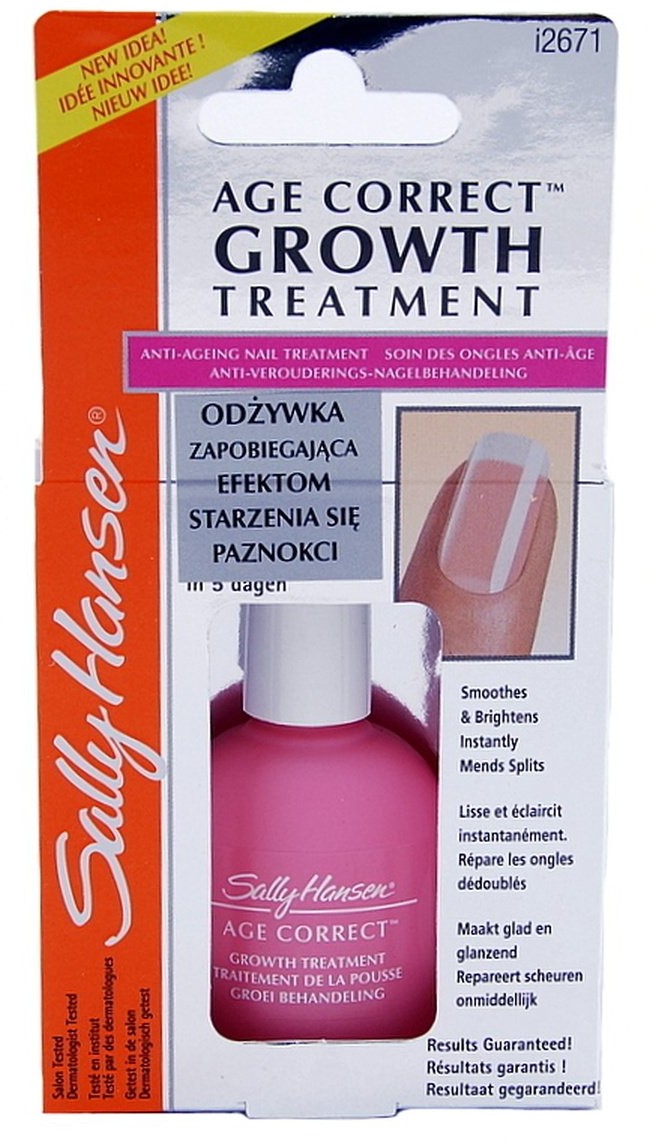 Sally Hansen Age Correct, odżywka zapobiegająca efektom starzenia się paznokci, 13 ml