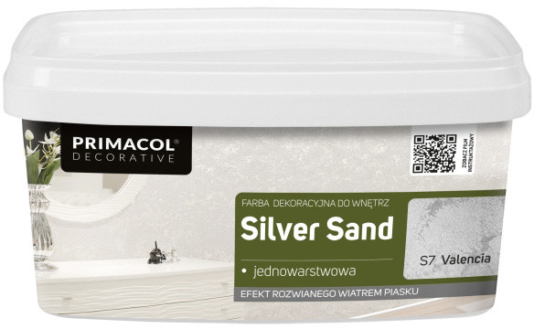 Primacol Farba Silver Sand Valencia 1 l