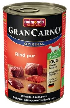 Animonda Karma mokra dla psa GRANCARNO czysta wołowina 400g puszka 48