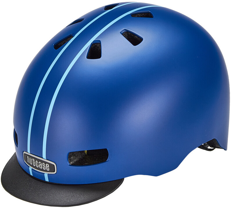 NUTCASE Street MIPS Kask, ocean stripe gloss L | 60-64cm 2020 Kaski miejskie i trekkingowe 10001078