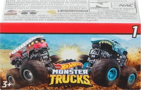 Mattel Hot Wheels Monster Trucks Pojazdy Niespodz Astra Gpb72 40