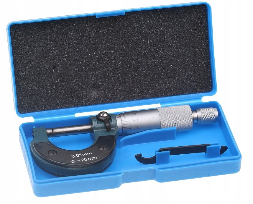 Mikrometr Noniuszowy Zewnętrzny 0-25 mm 0,01 mm