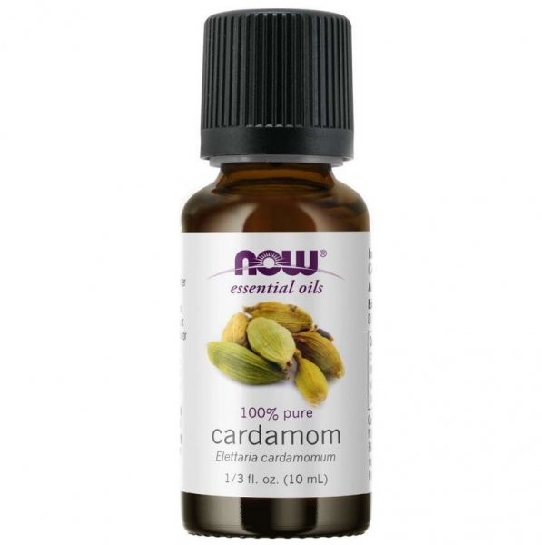 Now Foods NOW FOODS Olejek kardamonowy (Elettaria cardamomum) 100% 10ml NW329