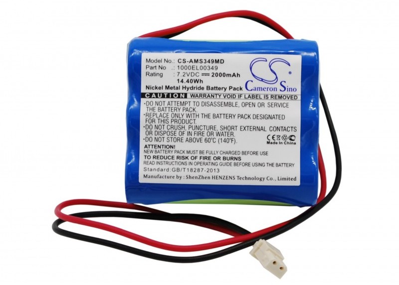 Cameron Sino Alaris Medicalsystems Carefusion 1000EL00349 2000mAh 14.40Wh Ni-MH 7.2V Cameron Sino)