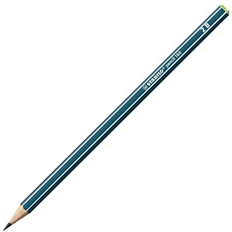 STABILO Stabilo 160/2B, ołówek automatyczny, stopień twardości 2B, opakowanie  szt., petrol 160/2B